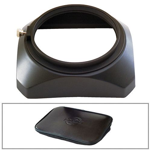 Cavision LH100P Lens Hood & Soft Lens Cap Kit