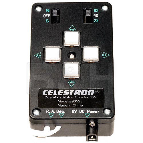 Celestron Dual Axis Motor Drive for the Celestron CG5 93523 B&H