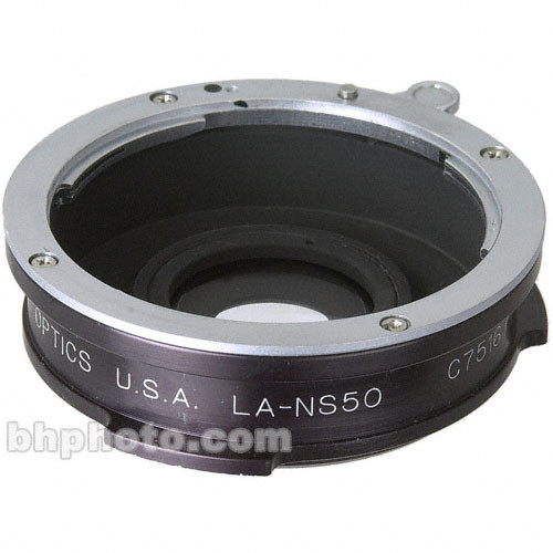Century Precision Optics LA-NS50 Nikon Mount to 1/2-Inch Bayonet Adapter