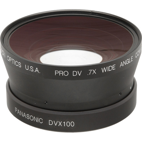Century Precision Optics 0.7x Wide Angle Converter Lens for Panasonic AG-DVX100A and AG-DVX100