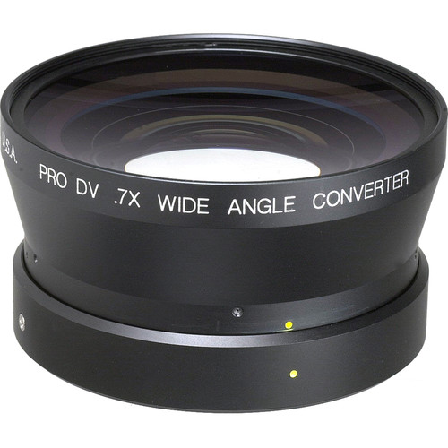 Century Precision Optics VS-07CV-MXL 0.7x Wide Angle Lens for Canon XL-1 16x Manual Lens