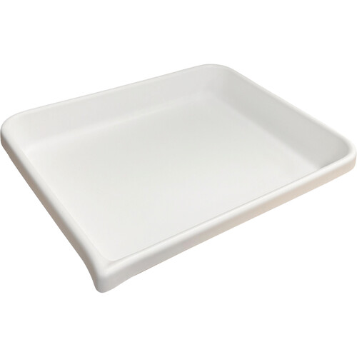 Cescolite Heavy-Weight Plastic Developing Tray (White) - 11x14