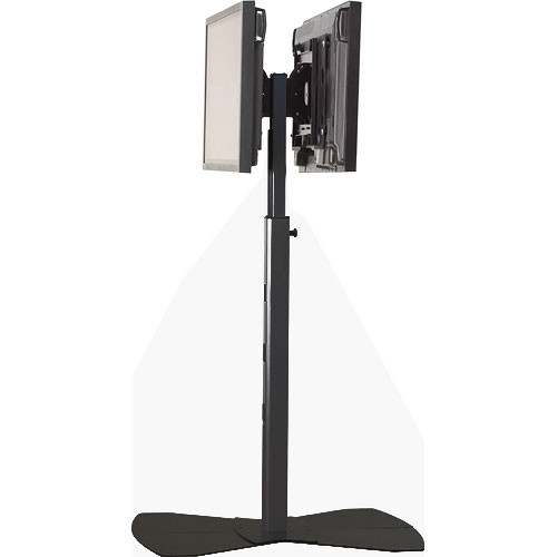 Chief PF2-UB Flat Panel Dual Display Floor Stand (Black)