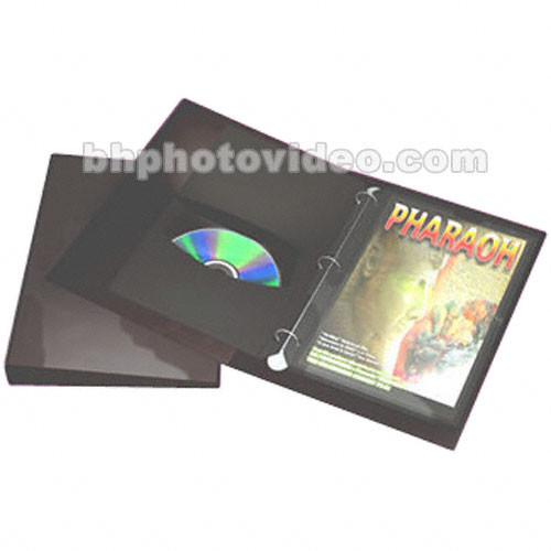 ClearFile Archival DVD Storage Binder with 10 Pages 82DVD110