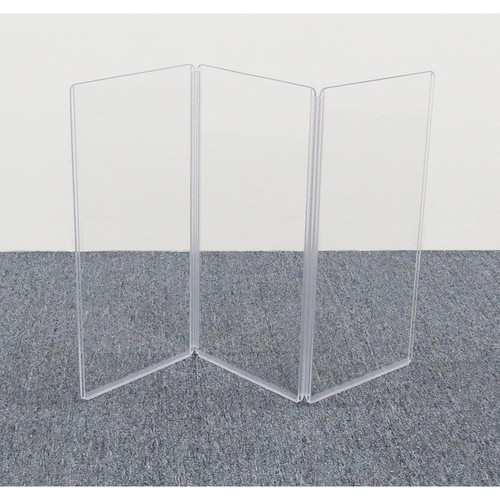 ClearSonic A2 3-Section Acrylic Amp Shield with Flexible Full-Length Hinges and Cable Cutouts