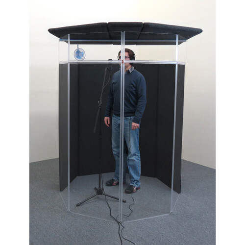 ClearSonic IPF IsoPac F Portable Vocal Isolation Booth
