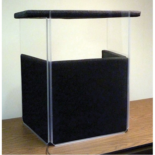 ClearSonic IsoPac T Tabletop Vocal Booth (Dark Gray)