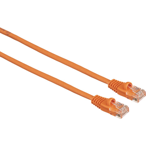 Comprehensive Cat5e 350 MHz Snagless Patch Cable (10' Orange)