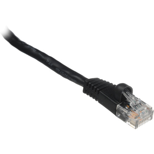 Comprehensive Cat5e 350 MHz Snagless Patch Cable (7' Black)