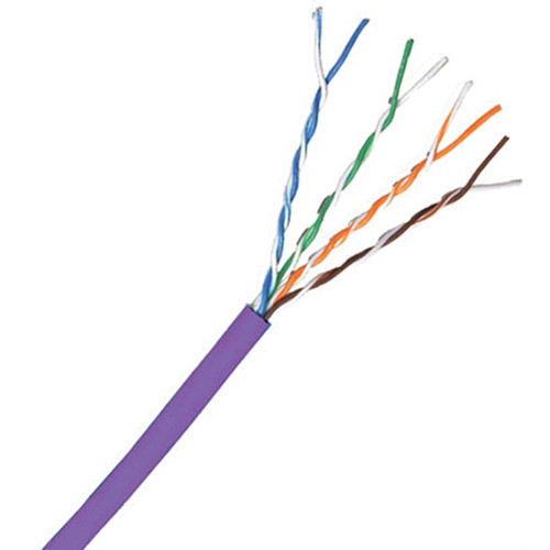 Comprehensive Cat 6 500 MHz UTP Solid Cable (1000' Purple)
