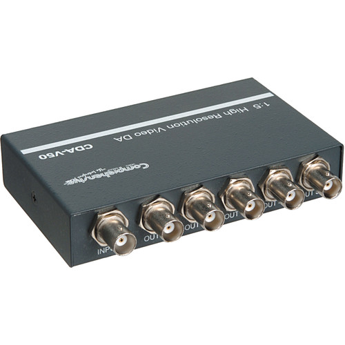 Comprehensive CDAV50 1x5 Composite Video Distributi CDAV50 B&H