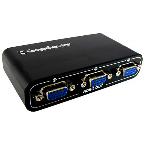 Comprehensive 1 x 4 High-Resolution VGA Distribution Amplifier