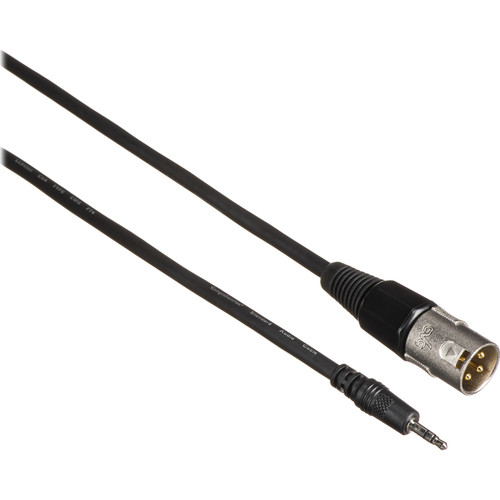Comprehensive EXF Series 3.5mm Mini Male TRS to XLR Male Cable (10')