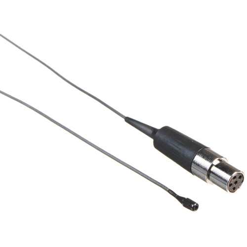 Countryman B6 Omni Lavalier Mic Standard Sens with Hardwired TA5F Connector for Lectrosonics Wireless Transmitters (Black)