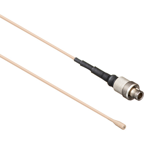 Countryman B6 Omni Lavalier Mic Standard Sens with Hardwired 3-Pin LEMO Connector for Sennheiser Wireless Transmitters (Beige)