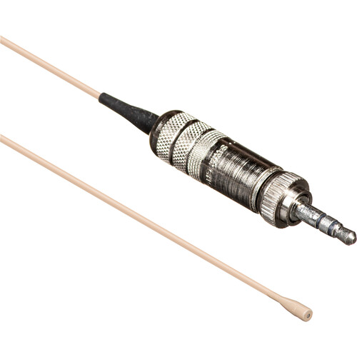 Countryman B6 Omni Lavalier Mic Standard Sens with Hardwired 3.5mm Locking Connector for Sennheiser Wireless Transmitters (Beige)