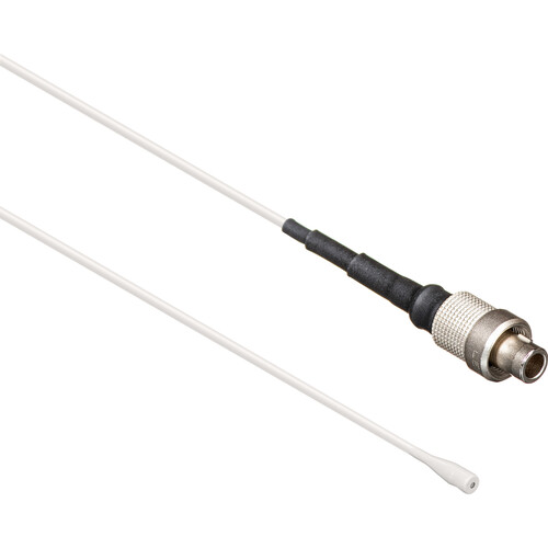 Countryman B6 Omni Lavalier Mic Standard Sens with Hardwired 3-Pin LEMO Connector for Sennheiser Wireless Transmitters (White)