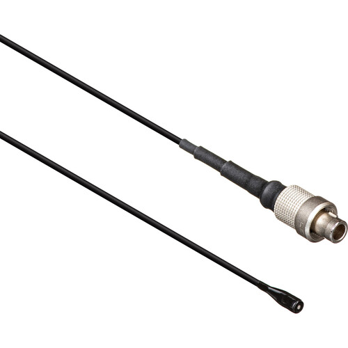 Countryman B6 Omni Lavalier Mic Low Sens with Hardwired Microdot Connector for Sennheiser Wireless Transmitters (Black)