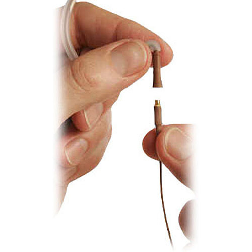 Countryman E6CABLEC2ST Duramax Aramid-Reinforced E6 Series Earset Snap-On Cable for Sabine SW70 Transmitter (Cocoa)