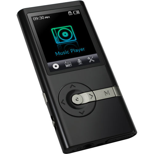 COWON U5 8GB Personal Music Player (Black/Silver) U5-08BS B&H