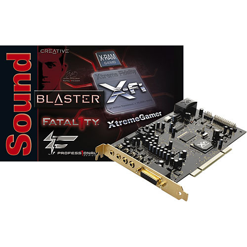 Driver creative x-fi xtremegamer fatal1ty pro Windows 8.1 download