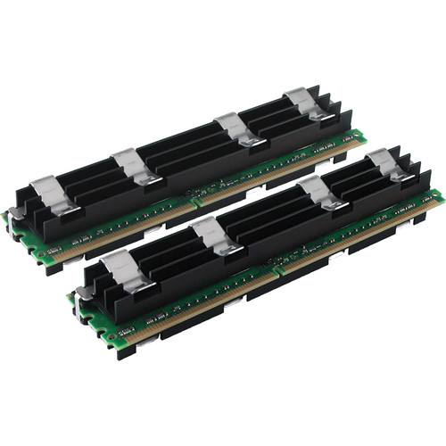 Crucial 8GB (2x4GB) FB-DIMM Mac Pro Memory CT2KIT51272AP80E B&H