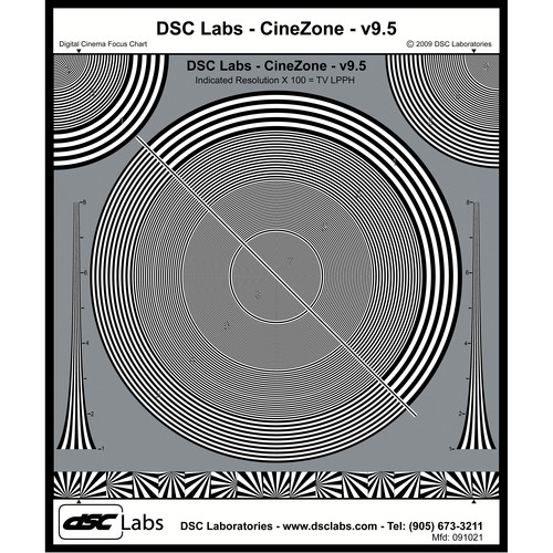 DSC Labs CineZone Chart FBCZ B&H Photo Video