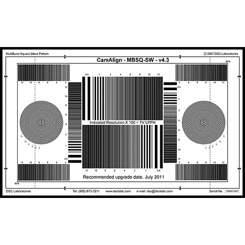 DSC Labs MultiBurst Square Wave (Junior)