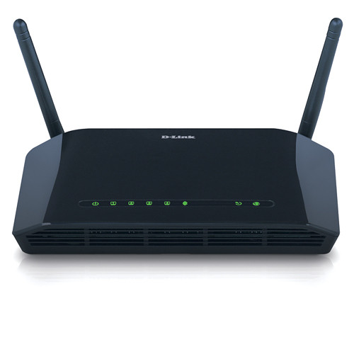 D-Link ADSL2+ Modem With Wireless N300 Router DSL-2740B B&H