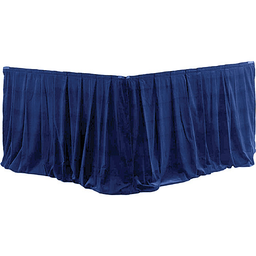 Da-Lite 36956BU Fast-Fold Drapery Surround (Blue 2 Drapes)