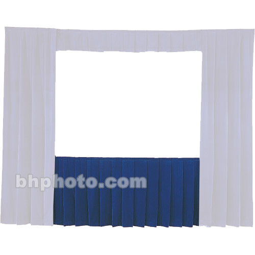 Da-Lite Fast-Fold Standard and Deluxe Skirt Blue 41151BL