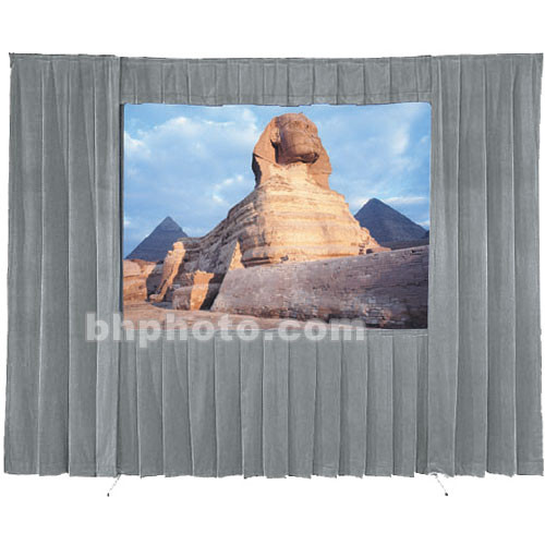 Da-Lite Fast-Fold Velour Drapery Kit for Truss Standard Frames (16 x 21')