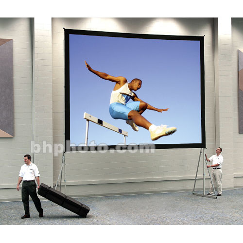 Da-Lite Dual Vision Heavy Duty Deluxe Fast Fold Complete Front and Rear Projection Screen - 6