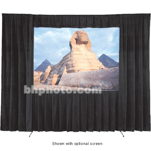 Da-Lite Fast-Fold Velour Drapery Kit for Truss Deluxe Frames (16 x 21')