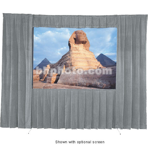 Da-Lite Fast-Fold Velour Drapery Kit for Heavy Duty Frames (7 x 9')