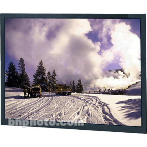 Da-Snap Black Fixed Frame Projection Screen Viewing Area: 54" H x 96" W