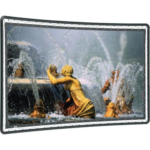 Da-Lite 99463 Curved Series 300 Lace and Grommet Frame