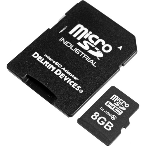 Delkin Devices 8GB microSDHC Memory Card DDMICROSDFLS38GB B&H