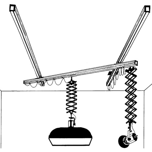 Delta 1 Scissor Light Mover System for 2 Lights