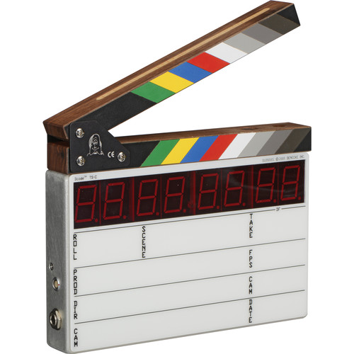 Denecke TS-C Compact Timecode Slate (Color Clapper EL Backlit)