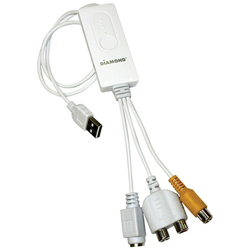 Diamond VC500 USB 2.0 Video & Audio Capture Device VC500MAC
