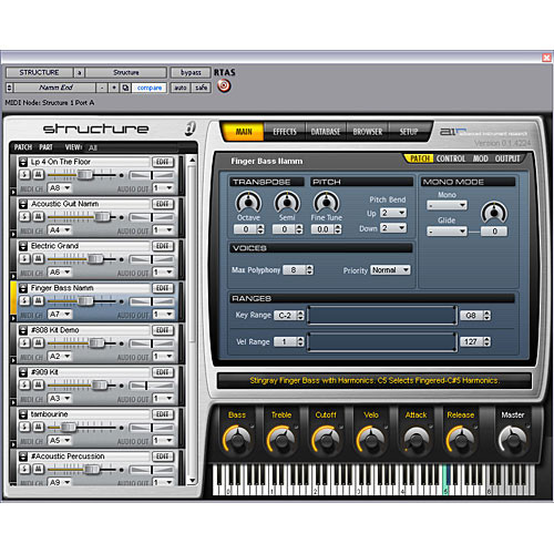 Digidesign Structure - Software Sampler 9910-57052-00 B&H