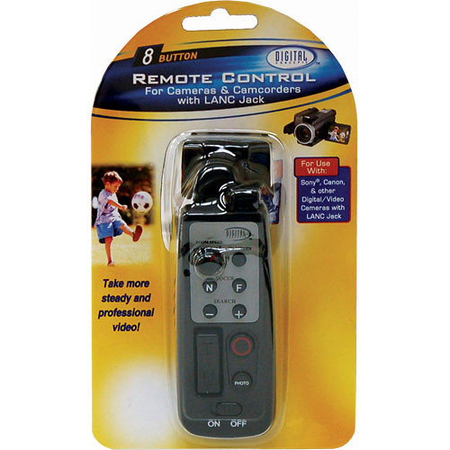 Digital Concepts RC800 8 Button Camcorder Remote RC800 B&H