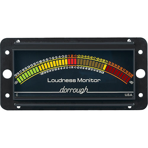 Dorrough Analog Loudness Meter +20dB 10C B&H Photo Video