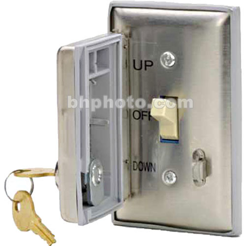 Draper Key Operated Switch with Locking Coverplate 121019 B&H