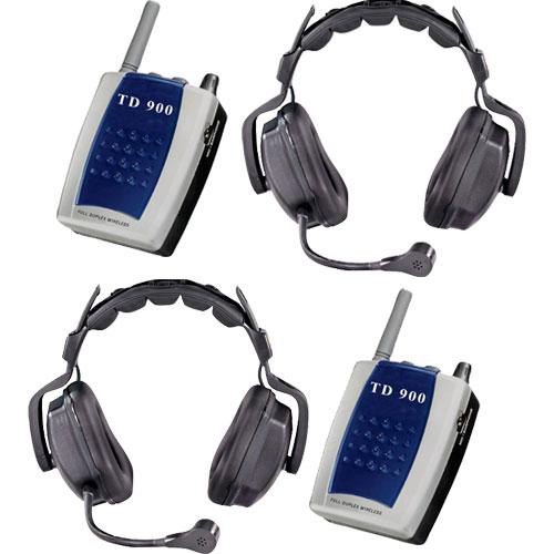 Eartec TD902 2Person Wireless Communication System TD902PSUD