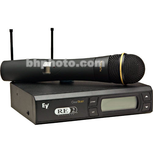 ElectroVoice RE2 Wireless UHF Microphone System F.01U.146.131