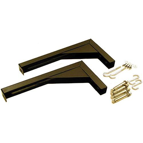 Elite Screens ZVMAXLB12-B Bracket Set (Pair Black 12