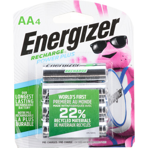 Energizer AA NiMH Rechargeable Batteries