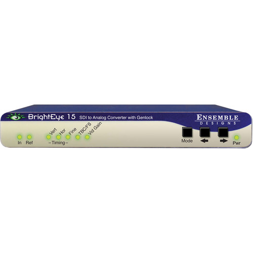 Ensemble Designs BrightEye 15 SDI-to-Analog Converter with Frame Sync & Genlock